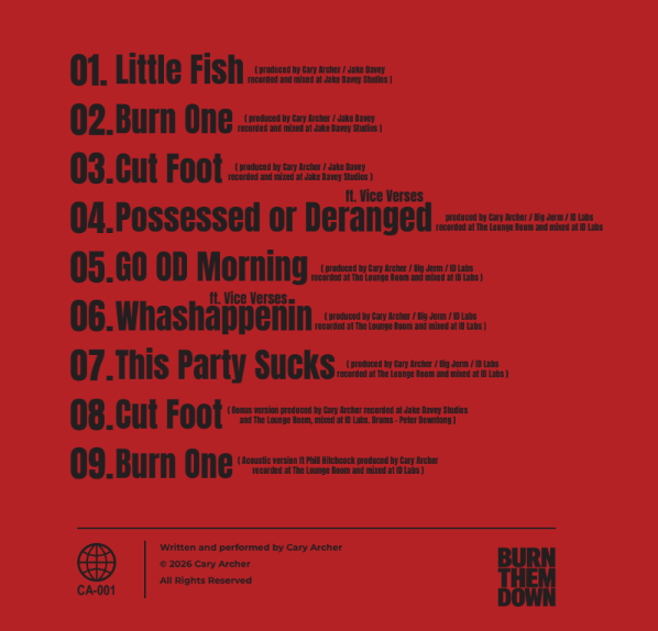 PRE SALE - BURN THEM DOWN 1/100 LIMITED PRESS VINYL SIGNED NUMBERED
